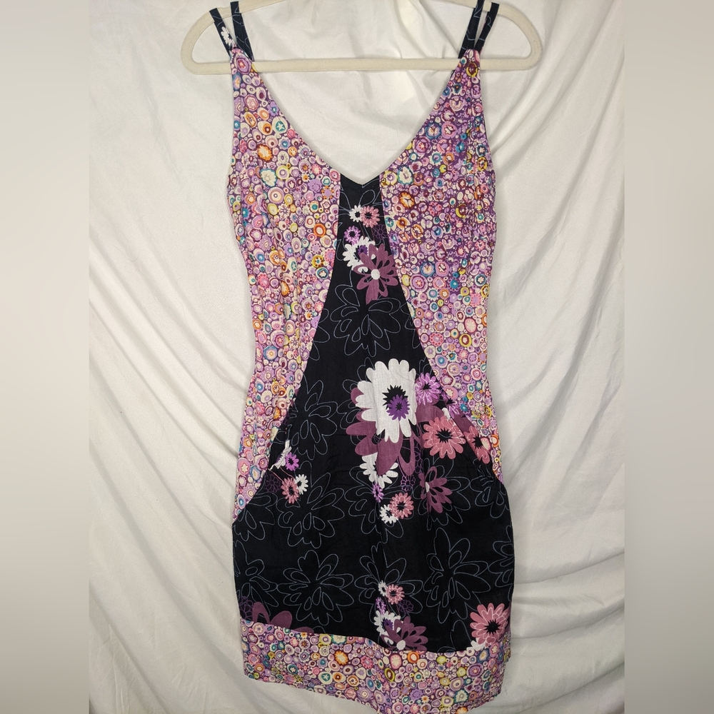 Aller Simplement Cotton Slip Apron Dress with Adjustable Straps, Large/XL